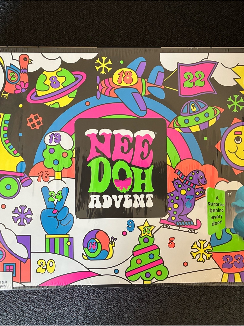 Authentic Unopened 2026 Nee Doh Advent Calendar